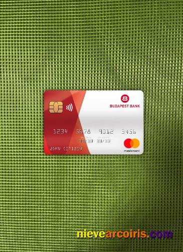 Hungary Budapest bank mastercard photolook